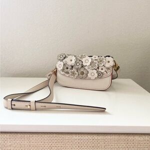 Tea Rose Coach Crossbody Floral